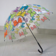 6 mm arbre Bowknot grosse impression couverture Poe parapluie pour les gros (YSN25)